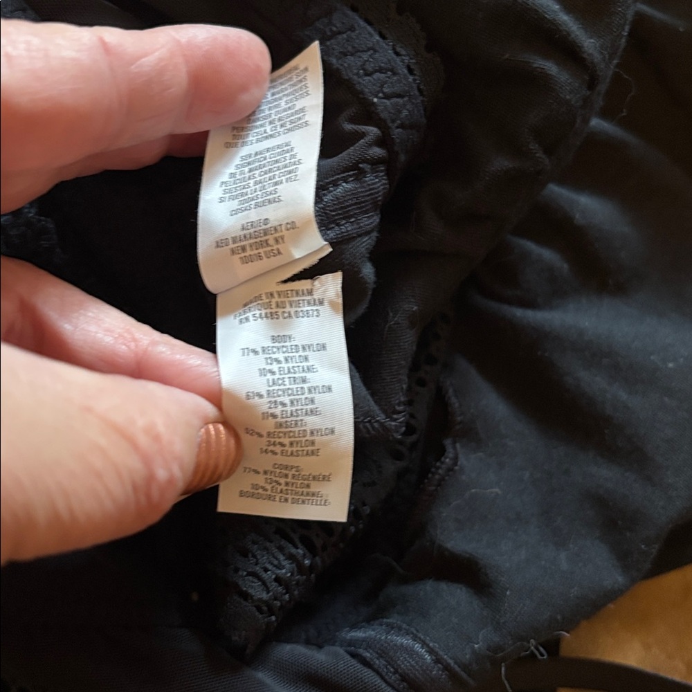 NWOT Aerie New Blooms Lace Padded
Triangle Bralette - Picture 7 of 8